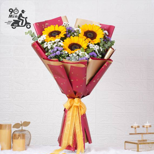 Golden Breeze Bouquet