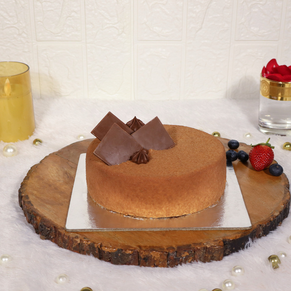 Golden Sands Gateau  - Eggless Half Kg Cake